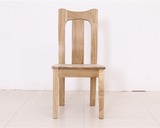 水曲柳全实木餐椅时尚简约餐凳书椅特价餐桌椅组合中式原木色椅子
