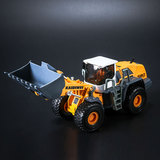 凯迪威1:40合金工程车模型铲车 推土机仿真2岁3岁儿童玩具车