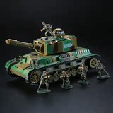 合金坦克战车惯性回力声光车军事金属玩具车男孩礼物玩具汽车模型