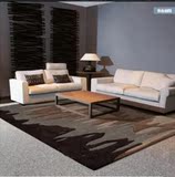 简约现代欧式抽象宜家地毯客厅茶几卧室书房地毯样板间手工定制