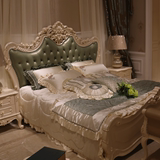 欧式床 1.8双人床 高端婚床 新古典田园床 法式真皮床 美式奢华床