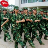 儿童成人中小学生校园军训迷彩服军装军队舞蹈表演服装演出服男女