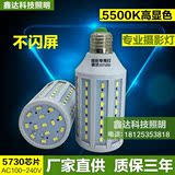 LED 摄影灯20W5500K专业影棚器材柔光箱灯泡玉米灯110 220v拍摄灯