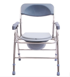 不锈钢孕妇老年人坐便椅座便椅老人大便椅坐便器凳可折叠坐厕椅子