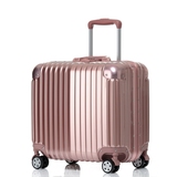 ETRIP拉杆箱万向轮镁铝合金铝框密码拉链旅行行李箱登机17寸男女