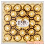 英国代购 费列罗FERRERO ROCHER金莎巧克力T24钻石礼盒装300g