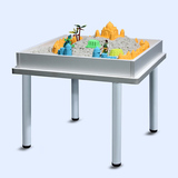 多功能游戏桌子沙盘太空火星沙桌儿童玩具桌子超轻粘土彩泥专用桌