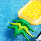 【冲钻】充气菠萝浮排儿童成人水上浮床凤梨水果游泳pizza披萨垫