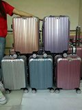 日默瓦同款金属包角铝框拉杆箱男万向轮硬箱时尚学生行李箱旅行箱