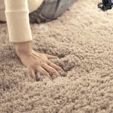 现代加厚丝毛地毯客厅卧室床边毯茶几垫 防滑地垫满铺定制