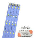 led吸顶灯改造灯板5730光源led灯条贴片h型节能灯管条形灯板灯泡