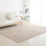 简约现代纯色沙发地毯水洗卧室客厅茶几防滑不掉色加厚长方形床边