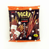 【现货】日本代购格力高pocky 可可粉巧克力饼干棒 9袋入限定发售