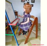 外贸德国儿童餐椅婴儿餐椅实木宝宝成长椅餐可调双色木质BB餐桌凳