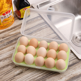 鸡蛋盒 保鲜盒防震鸡蛋格 长方形创意户外装鸡蛋冰箱保鲜收纳盒