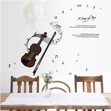 学校教室布置音乐符号墙贴琴行店铺装饰乐器钢琴古筝吉他贴纸特价