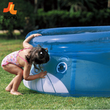 吉龙儿童游泳池充气加厚婴儿玩具家庭超大号成人宝宝戏水池3-6岁
