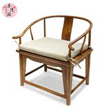 新中式实木休闲椅 茶桌椅茶楼仿古靠背椅子 太师椅禅意书椅