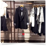 ROEM韩国代购2016秋季新款百搭修身小西装女长袖外套 RCJK63802C