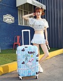韩国儿童拉杆箱卡通旅行箱动物园学生万向轮24女行李箱20寸登机箱