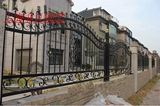 上海别墅铁艺围栏/防护栏庭院花园围栏护栏欧式铁艺围栏工程围栏