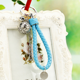 韩国创意礼品可爱花千骨宫铃汽车钥匙扣女包挂件钥匙链圈饰品吊坠