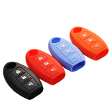 日产尼桑硅胶钥匙包 智能硅胶钥匙套 天籁3键汽车遥控器保护套