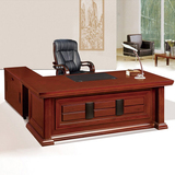 厂家直销办公家具实木大班桌老板桌油漆办公桌大班台主管桌经理桌