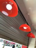 彩色餐吊灯卤菜店塑料红色肉食熟食罩水果灯罩超市灯生鲜吊灯灯罩