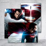 电影装饰画 超人 钢铁之躯 Superman 全系列多幅选 海报客厅挂壁