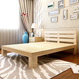 特价实木床1.8双人床中式简约1.5单人床卧室高箱抽屉储物床家具