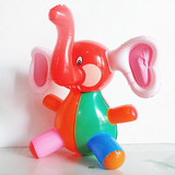动物充气玩具批发 充气超可爱彩色坐象 儿童热销戏耍玩具