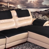 高档欧式沙发垫防滑四季皮沙发坐垫子布艺咖啡黑沙发靠垫套沙发垫