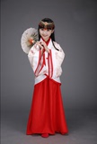包邮儿童古装女童汉服公主服饰青花瓷演出服装古筝表演服仙女裙