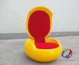 egg chair创意定制玻璃钢休闲椅童趣蛋壳椅翻盖鸡蛋个性椅