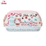 正品Hello Kitty多功能收纳包 女孩化妆包学生笔袋大容量随手包