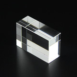 批发水晶方体 方块 定做水晶底座 玻璃方块底座 内雕k9水晶白胚