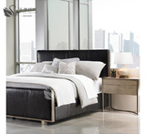 高端家具定制美式简约实木铁艺床头柜新古典后现代床边柜边几角几