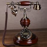 ANSEL 欧式古典工艺仿古电话机 复古董电话机 家用座机美式电话机