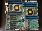 超微X10DRH-I LGA2011 至强E5-v3 V4CPU服务器主板 全新保三年