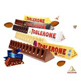瑞士进口零食三角TOBLERONE牛奶黑巧克力100g/条4大条包邮可零卖