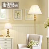 欧式落地灯 美式乡村客厅卧室书房茶几奢华复古时尚创意简约