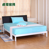 包邮铁艺床铁架床双人床1.5米1.8米单人床1.2米儿童床架床头软包