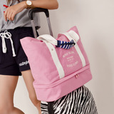 韩版旅行袋手提女大单肩短途出差旅游包商务可套行李拉杆箱健身包