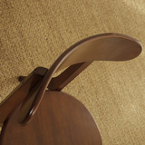 新美式实木餐椅现代简约北欧设计师复古休闲时尚日式创意餐厅椅子