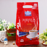 韩国进口摩卡咖啡麦斯威尔原味咖啡粉 速溶三合一咖啡100条袋装