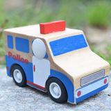 宝宝玩具汽车工程车惯性车回力车飞机益智儿童小汽车木制玩具