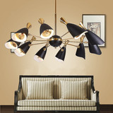 美式艺术创意吊灯北欧宜家客厅简约婚房卧室个性后现代设计师灯具