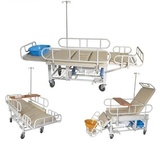 可推出家门 轮椅式瘫痪多功能护理床 家用双摇床 医疗病床 轮椅床