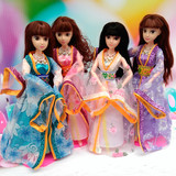 古装芭比仙子娃娃套装礼盒古装长发公主仿真洋娃娃儿童女孩玩具